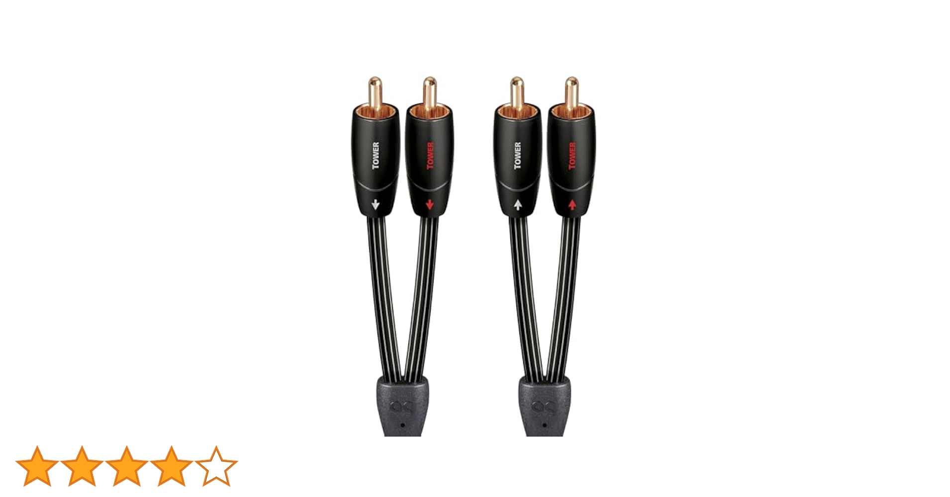 Amazon | AudioQuest(オーディオクエスト) タワー 1.5m RCA